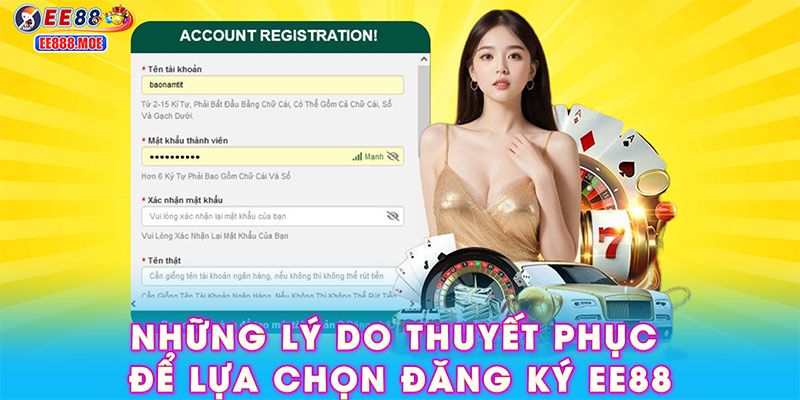 Những lý do thuyết phục để lựa chọn đăng ký EE88
